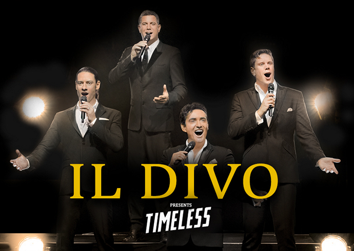 Timeless - Il Divo lemezbemutató koncert 2018-ban a Budapest Arénában!