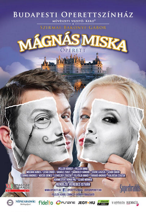 A Budapesti Operettszínház Mágnás Miska előadása a TV-ben!