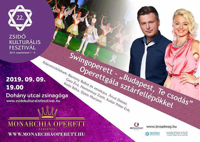 Budapest, te csodás operettgála Budapesten - Jegyek itt!