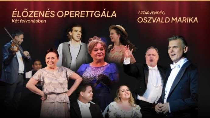 Élőzenés Operettgála Balatonalmádiban - Jegyek és fellépők itt!