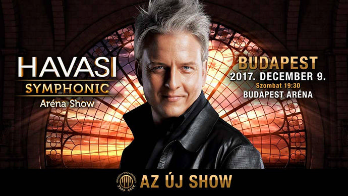 Havasi Balázs koncert 2017-ben Budapesten az Arénában - Jegyek itt!