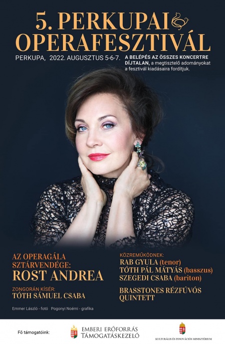 INGYENES Operettgála és Rost Andrea koncert is lesz az Operafesztiválon!