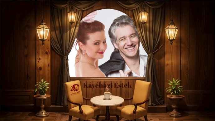 Kávéházi operett estek, vendégek: Kékkovács Mara és Buch Tibor - Jegyek itt!