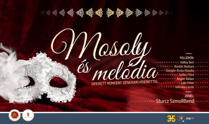 Mosoly és melódia - Operett koncert zenekari kísérettel Szigetszentmiklóson - Jegyek itt!