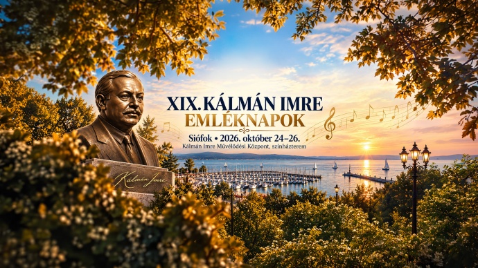 XIX. Kálmán Imre Emléknapok 2026 - Jegyek és programok itt!